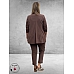 Only-M Travel Pantalon Enkel Broek  STRONG Choco